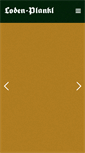 Mobile Screenshot of loden-plankl.at